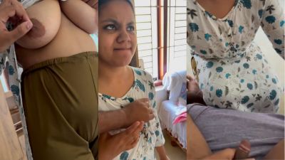 Homemade porn of a guy playing with his stepsister’s body