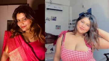 Bhabhi Huge Boobs Applying Choco And Hard Fuck In Doggy Sex