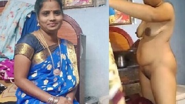 Tamil Wife Sex Tease Nude Hot Show In Bedroom