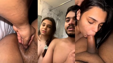 Sexy Horny Girlfriend Deepthroat Blowjob Wet Pussy Fingered In OYO Sex
