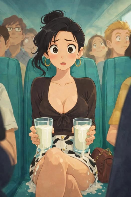 Un movimiento bruscos y toda la leche terminó en el suelo 😱👇