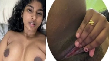 Tamil Girlfriend Saying She Needs Sex While Fingering