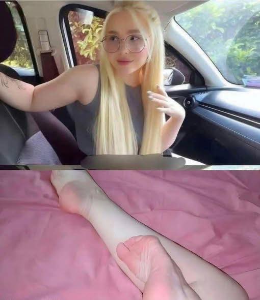 “Así tiene los pies mira imagínate allá😋👇