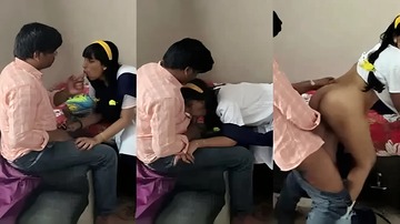 Student Giving Hard Blowjob To Teacher And Fucked Doggystyle XXX