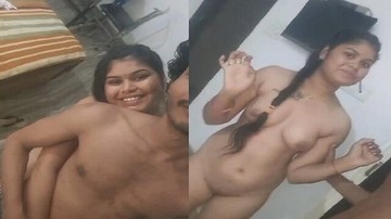 Newly Married Couple Foreplay Fucking Sex In Bedroom