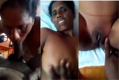 Man fucks a South Indian maid’s pussy