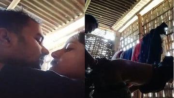 Assamese Hot Village Lovers Standing Doggy Hard Fuck Sex