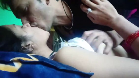 Cute Girl Kissing and Boob Pressing XXX Video