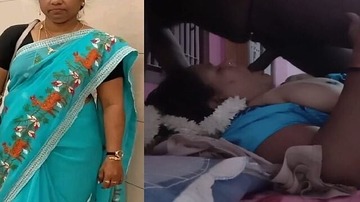 Hospital Nurse Aunty Hard Blowjob Sex With Colleague At Home