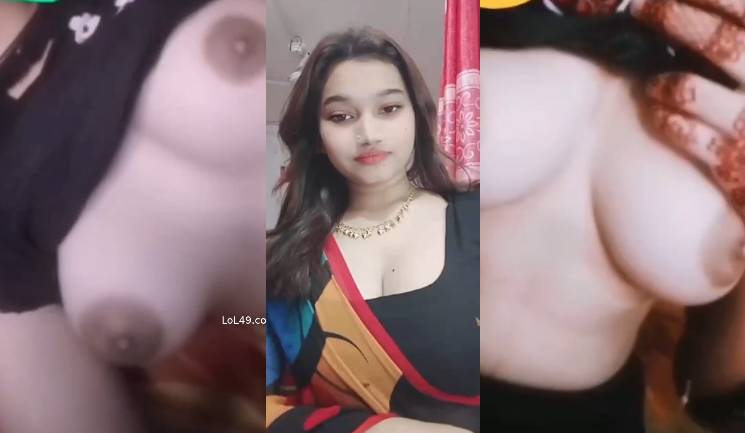 Super Sexy Cute Girl Boobs Showing to BF Video XXX