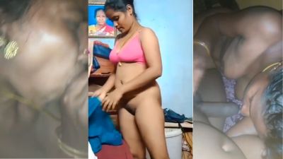 South Indian husband teases his wife and gets a blowjob