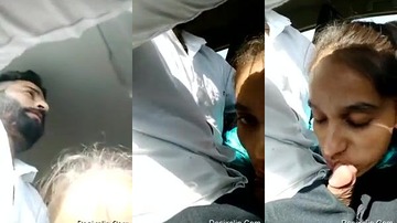 Desi Girl Hard Blowjob In Running Car Porn