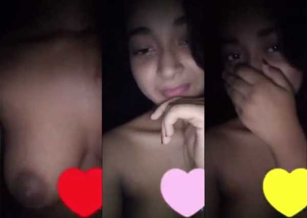 Virgin Bengali girl revealing her boobs
