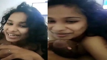 Curly Hair Mallu Girlfriend Sucking Boyfriend Black Cock XXX