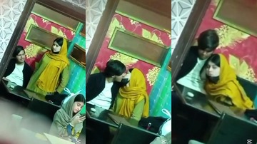 Cute Pakistani Girlfriend Blowjob And Fucking In Restaurant Porn
