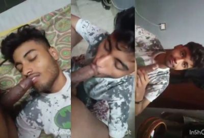 Young guy experiences his first desi gay sex