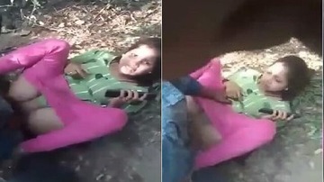 Village Paid Desi Slut Fucked Hard In Jungle Sex
