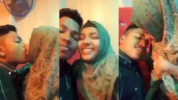Bangladeshi Sexy College Girl Boobs Sucking By Lover XXX Outdoor