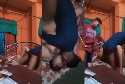 Desi Bhabhi enjoys an Indian threesome with two Devar