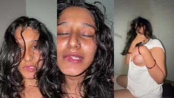 Beautiful Bangalore Babe Full Nude Riding Big Dick Loud Moaning Sex