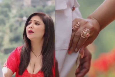 Indian aunty enjoys with her car driver