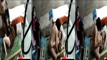 Pakistani Aunty Secret Sex On Khaat Big Boobs