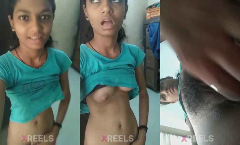 Virgin Skinny Girl Boobs and pussy