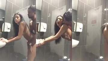 Horny Girl Quick Fuck In Mall Washroom XXX