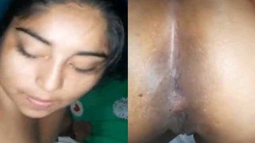 Chubby Girl First Time Hard Anal Sex In Bedroom