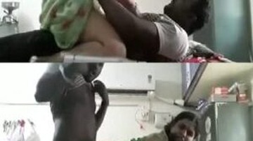 Hot Village Wife With Tenant MMS In Bedroom