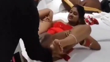 Newly Married Wife Bang On Honeymoon In Front Of Cuckold Husband XXX Night