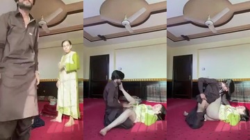 Pakistani Wife Sex With Husband Friend In Bedroom