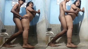 Desi Young Lovers Hard Fucking In The Bathroom Sex