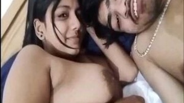 Big Boobs Sex Girlfriend Enjoying Hard Fuck With Lover