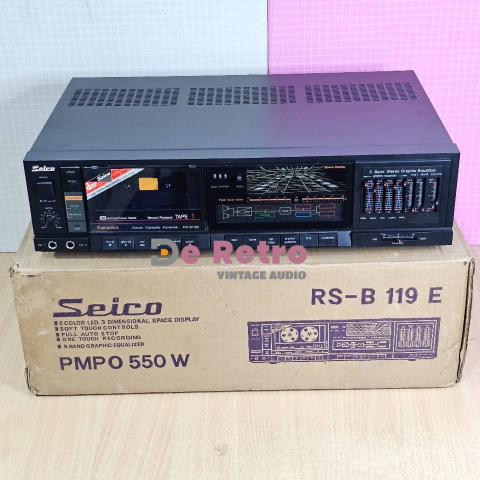 Tape deck SEICO RS-B119E