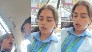 Horny Bangla College Girl Fun With Lover In Car XXX