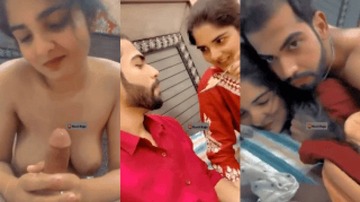 Sexy Pakistani Newly Married Wife Sucking Hubby Dick First Time XXX