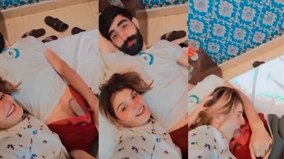 Kashmiri guy records his GF’s blow job MMS