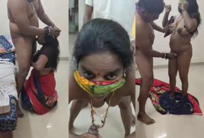 Desi sex video of two men fucking a horny maid