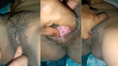 Desi GF asks her lover to record her fingering MMS