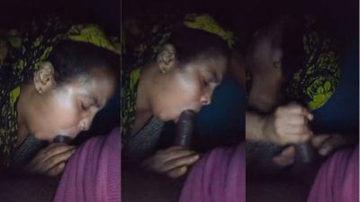 Desi MMS of Bhabhi sucking her Devar’s dick and fucking