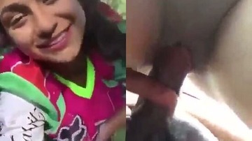 Cute Girl Hard Doggy Fuck Outdoor With Lover Porn
