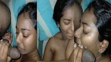 Dusky Chubby Tamil Girl Giving Hard Blowjob And Showing Sexy Ass Sex