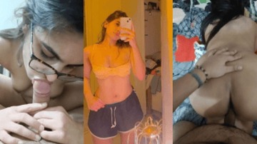 Slutty Hot College Girl Aakansha Blowjob Hard Fuck Sex