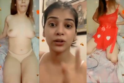 Indian nude girl records her MMS for her fucker