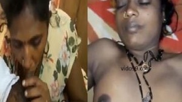 Cheating Tamil Aunty Hard Blowjob Sex And Pussy Fuck