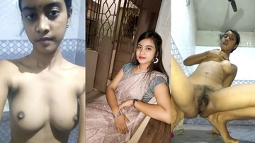 Cute Horny Girl Fingering Pussy Sex In Bedroom Hot