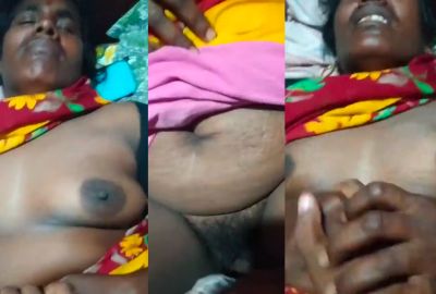 Pervert sucks his maid’s boobs in xxx Telugu porn