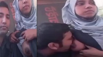 Bangladeshi Hijab Girl Boob Sucking In Outdoor Restaurant XXX