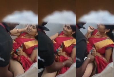 Husband shares wife with friend in desi threesome sex